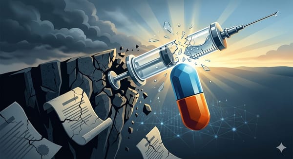 The Oral Disruption Is Here — And Big Pharma's Desperation Makes It Matter Even More